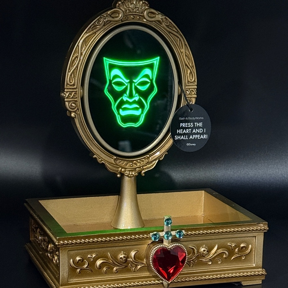 Bath & Body Works Disney Villains Maleficent Magic Mirror Tray — Light-Up
